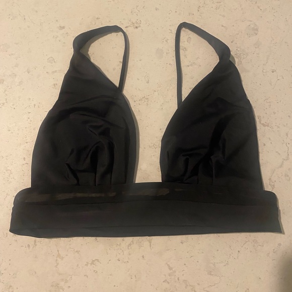 Teeny B Mesh Insert Triangle Crop with Pleated cup (full bust) - Picture 13 of 13